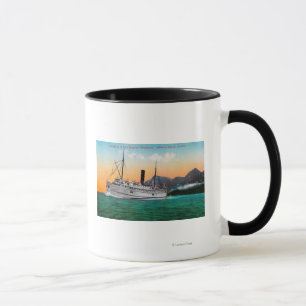 Tasse Vue du vapeur Jefferson