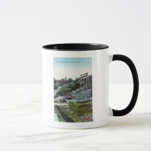 Tasse Vue d'un diamant MineOroville, CA