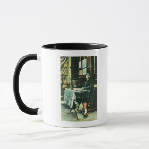Tasse Vue d'un diseur de bonne aventure chinois