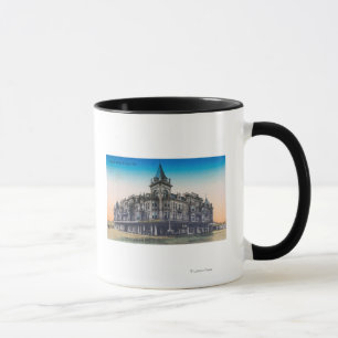 Tasse Vue extérieure de Hughes HotelFresno, CA