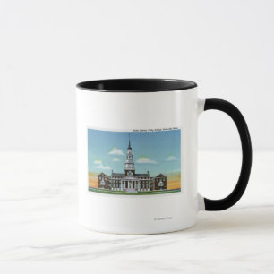Tasse Vue extérieure de la bibliothèque Colby College Mi