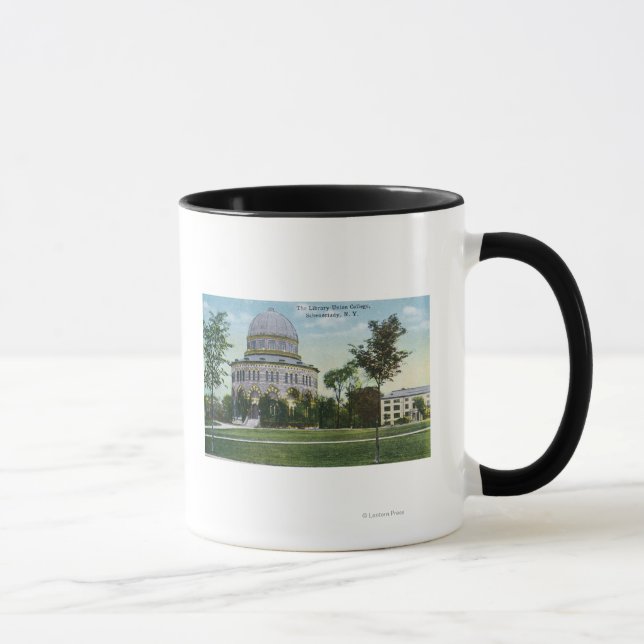 Tasse Vue extérieure de la bibliothèque du Collège Union (Droite)