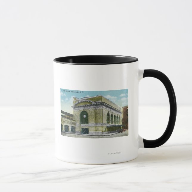 Tasse Vue extérieure de la gare 2 (Droite)