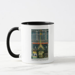 Tasse Vue extérieure de la grotte des poissons de