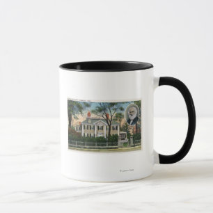 Tasse Vue extérieure de la maison de Longfellow
