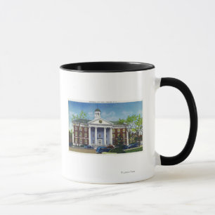 Tasse Vue extérieure de la ville hôtel commémorative