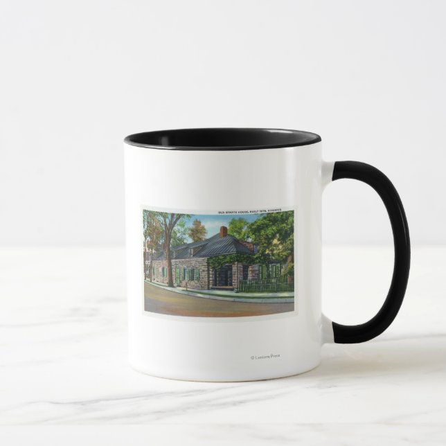 Tasse Vue extérieure de l'ancienne maison du Sénat (Droite)
