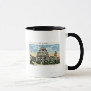Tasse Vue extérieure de l'église de la science chrétienn