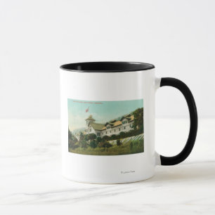 Tasse Vue extérieure de l'établissement vinicole de