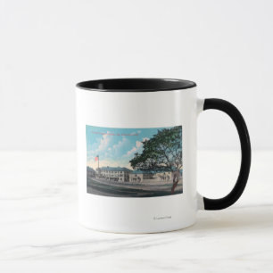 Tasse Vue extérieure de l'hôpital général, Presidio