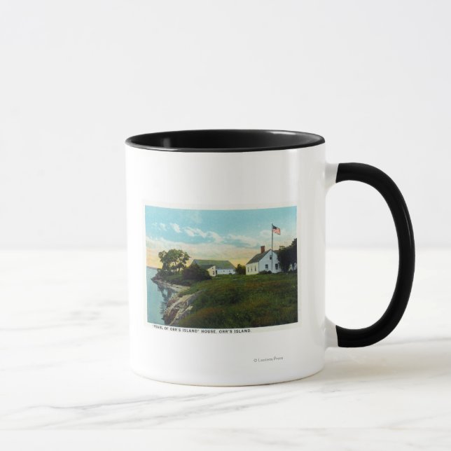 Tasse Vue extérieure de l'hôtel Carré du Congrès (Droite)