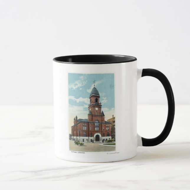 Tasse Vue extérieure de l'hôtel de ville (Droite)