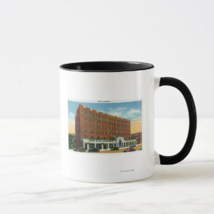 Tasse Vue extérieure de l'hôtel Saranac