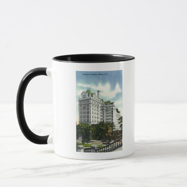 Tasse Vue extérieure de l'immeuble de téléphone # 2 (Gauche)