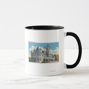 Tasse Vue extérieure du bureau de poste 4