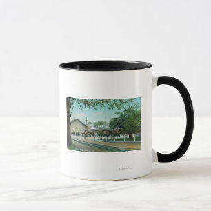 Tasse Vue extérieure du DepotHealdsburg, CA