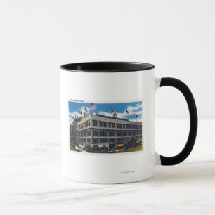 Tasse Vue extérieure du jardin Carré de Madison