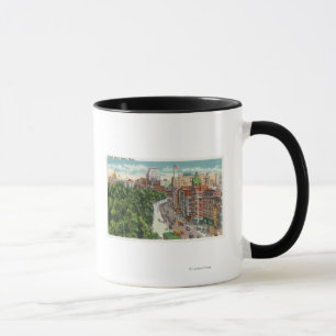 Tasse Vue générale de rue de Tremont