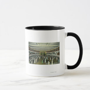 Tasse Vue intérieure de la salle de boule de casino