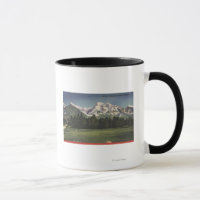 Vue Montagnes de Mission dans Montana Montana