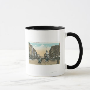 Tasse Vue occidentale de rue de cour