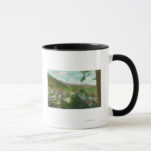 Tasse Vue panoramique du CityDunsmuir, CA