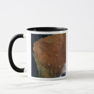 Tasse Vue satellite de l'Australie occidentale