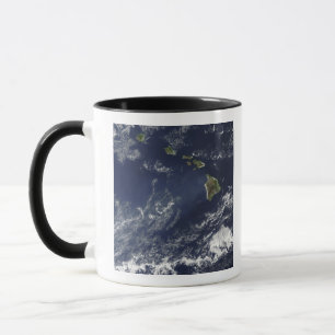 Tasse Vue satellite du brouillard volcanique