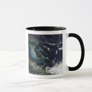 Tasse Vue satellite sur les îles Bahama