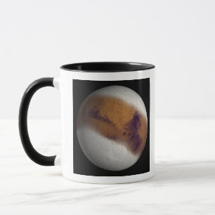Tasse Vue simulée de Mars