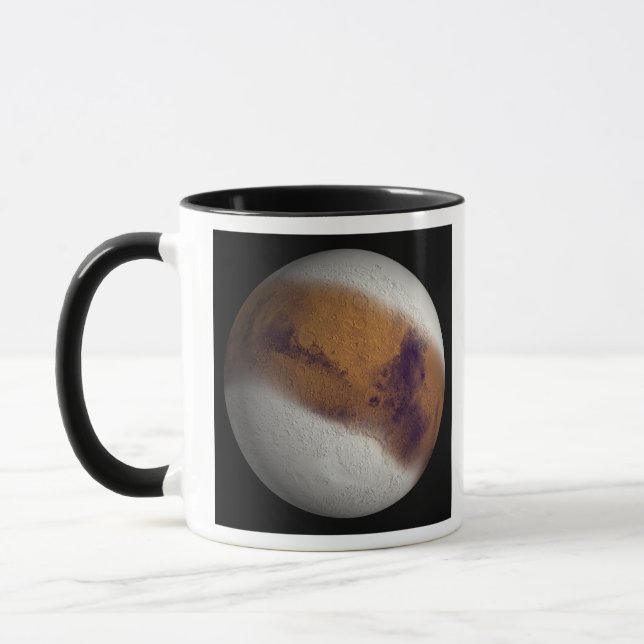 Tasse Vue simulée de Mars (Gauche)