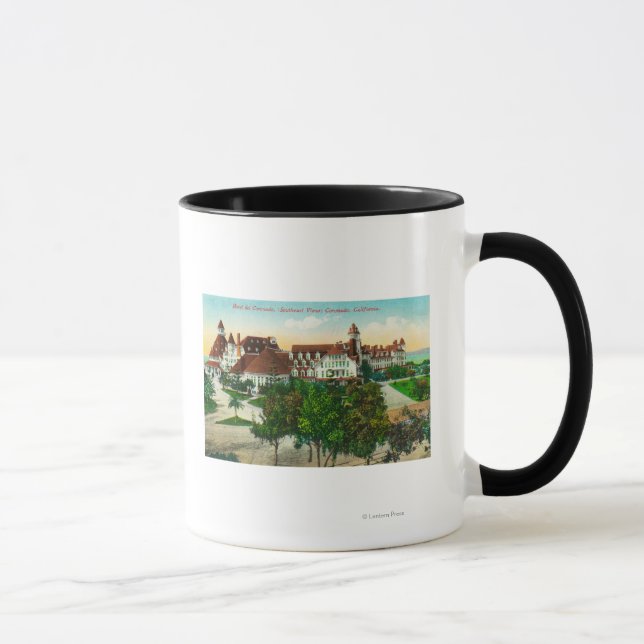 Tasse Vue sud-est de l'Hôtel del Coronado (Droite)