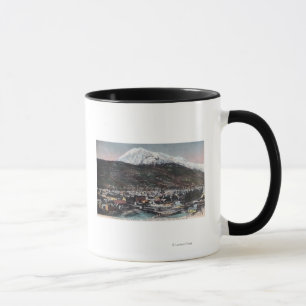 Tasse Vue sur la ville et le mont DeweySkagway, AK