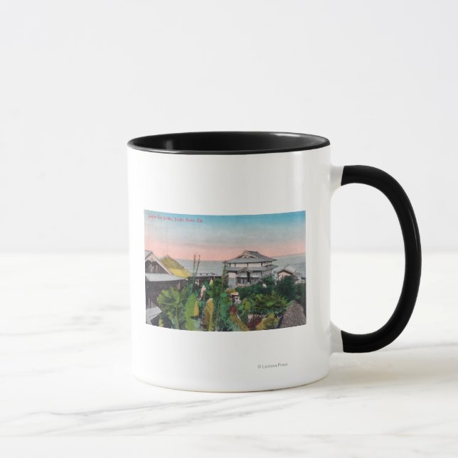 Tasse Vue sur le jardin japonais de thé (Droite)