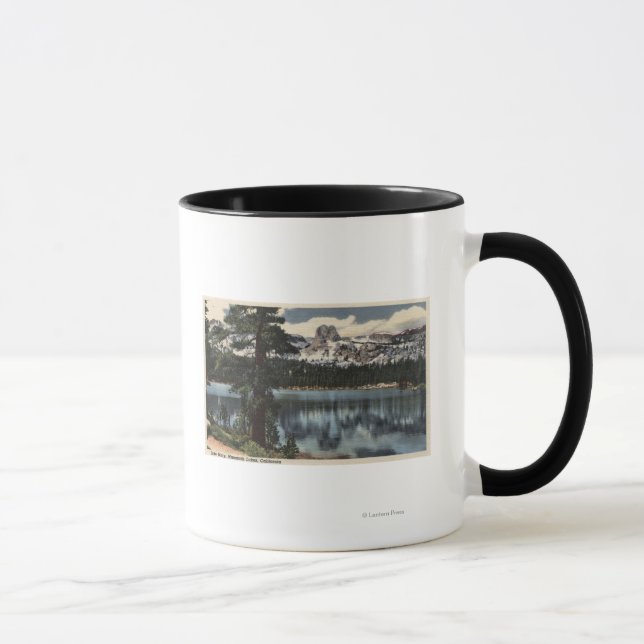 Tasse Vue sur le lac Mary & High Sierra Mts. (Droite)