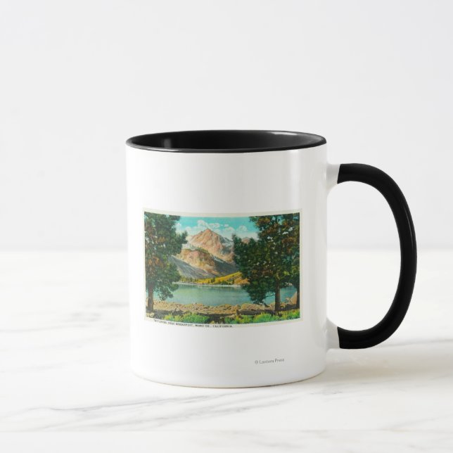 Tasse Vue sur les lacs jumeaux près de Bridgeport (Droite)