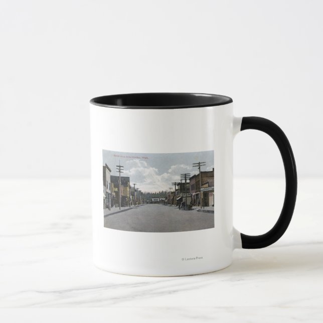 Tasse Vue sur Plaza, Canyon de Tahquitz (Droite)
