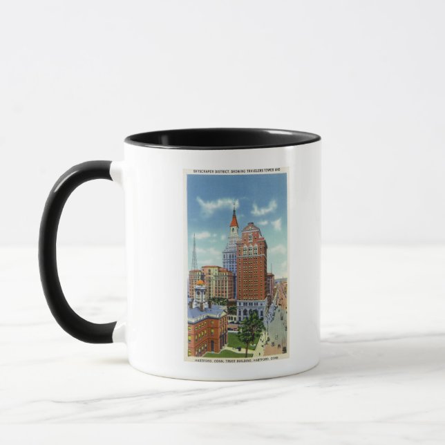 Tasse Vue tour de confiance Bldg et Travellers (Gauche)