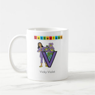 Tasse Vv de Letterland  