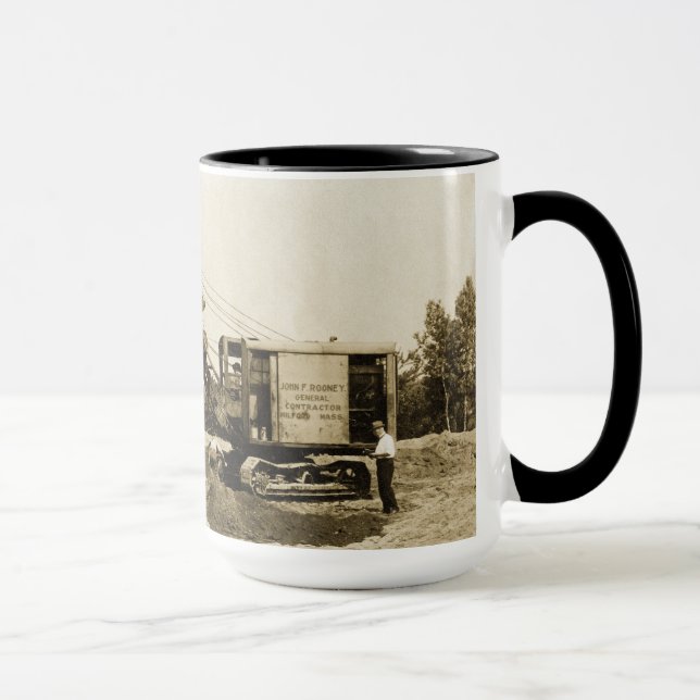 Tasse Wagon Vintage de chargement de grues du Nord-Ouest (Droite)