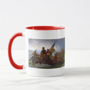 Tasse Washington croisant le fleuve Delaware