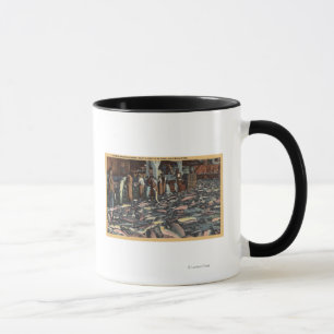 Tasse Washington - vue intérieure d'un saumon