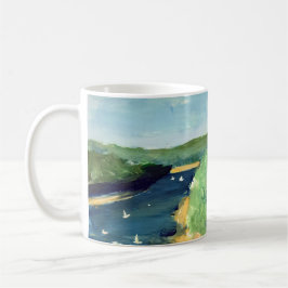 Tasse Waterview Scene Australische Kunst