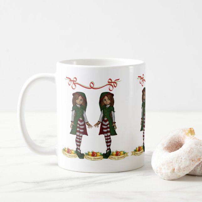 Tasse Weihnachten (Mit Donut)