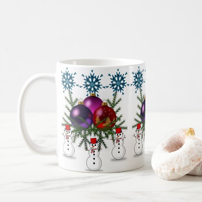Tasse Weihnachten (Mit Donut)