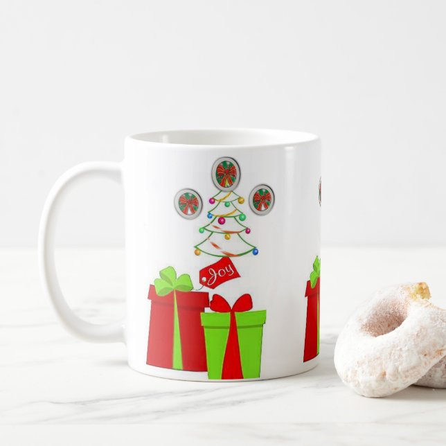 Tasse Weihnachten (Mit Donut)