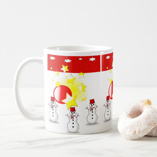 Tasse Weihnachten (Mit Donut)