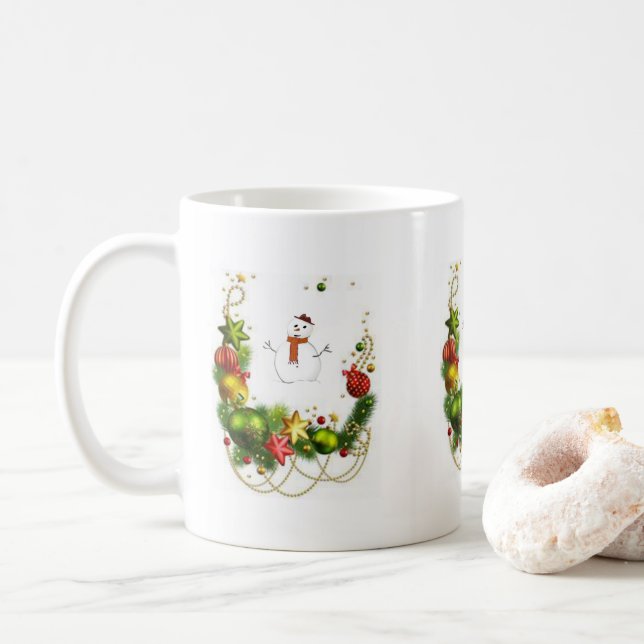 Tasse Weihnachten (Mit Donut)