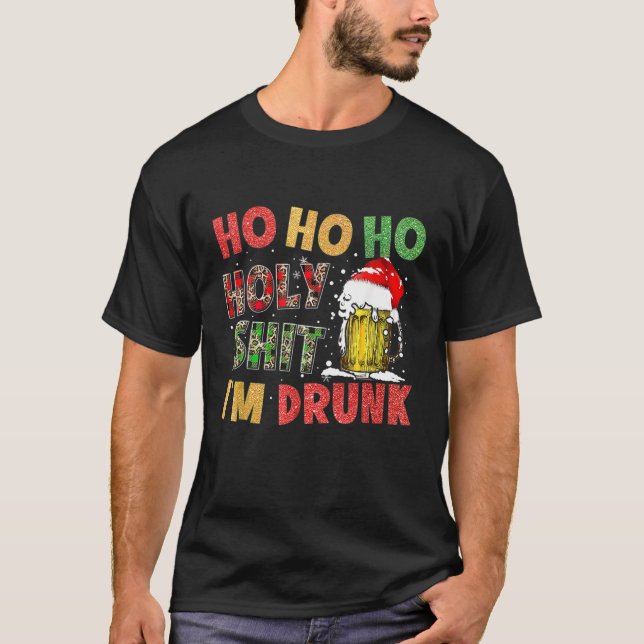Tasse Weihnachten Weihnachtsmannmütze Rentier Funn T-Shirt (Vorderseite)