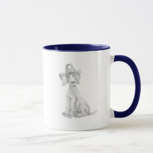 Tasse Weimaraner texan